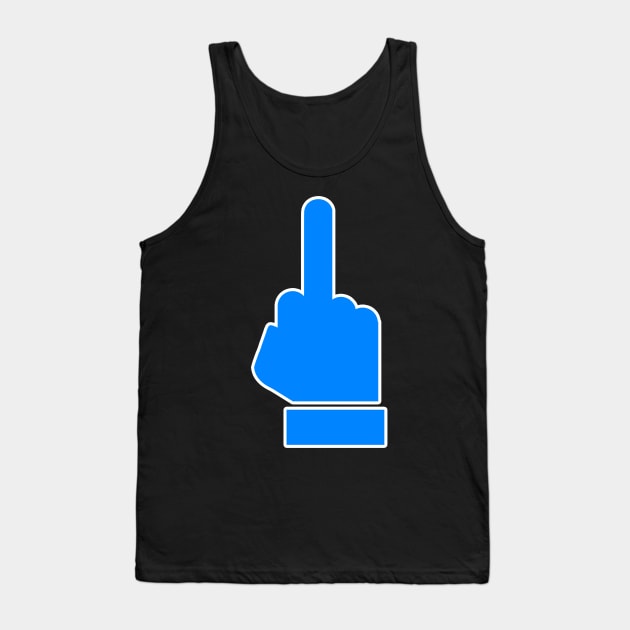 Finger Tank Top by BigOrangeShirtShop